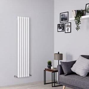 White Vertical Designer Radiator - 1780 x 590